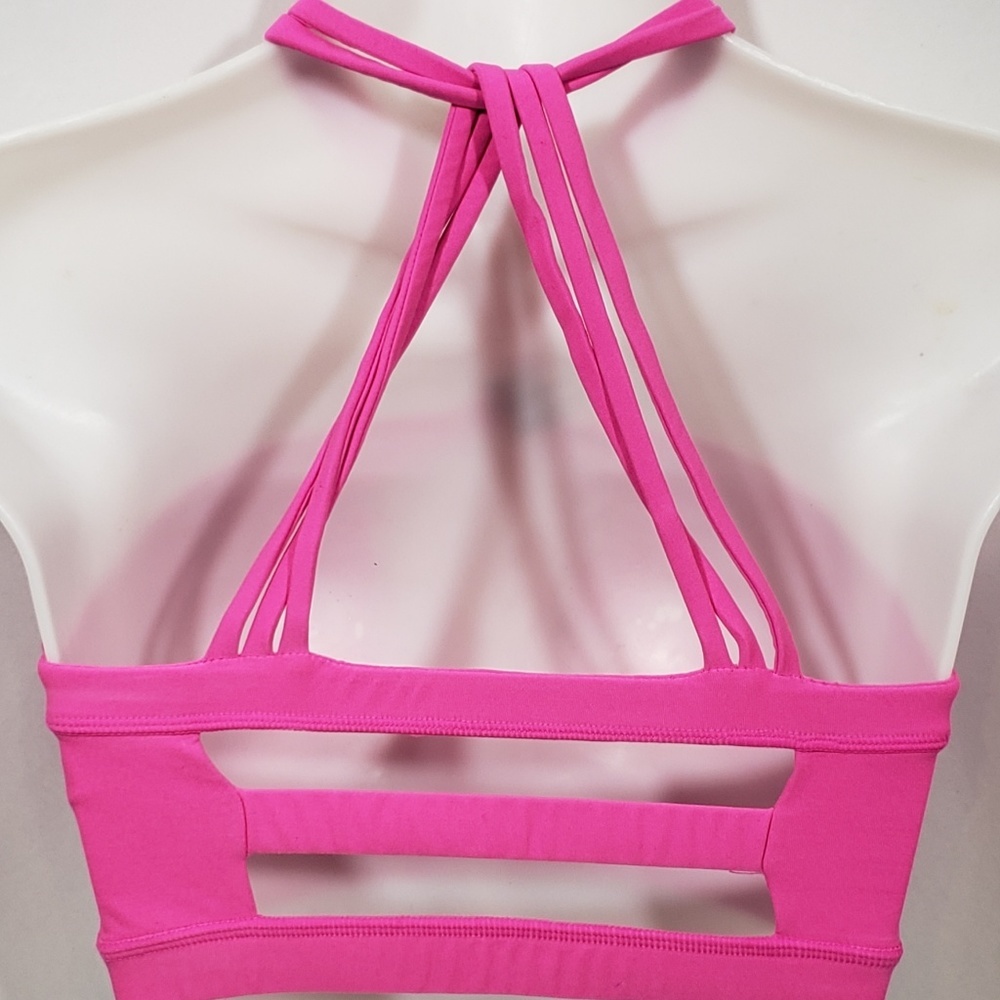 Pink Mondetta Strappy Sports Bra Size M/L